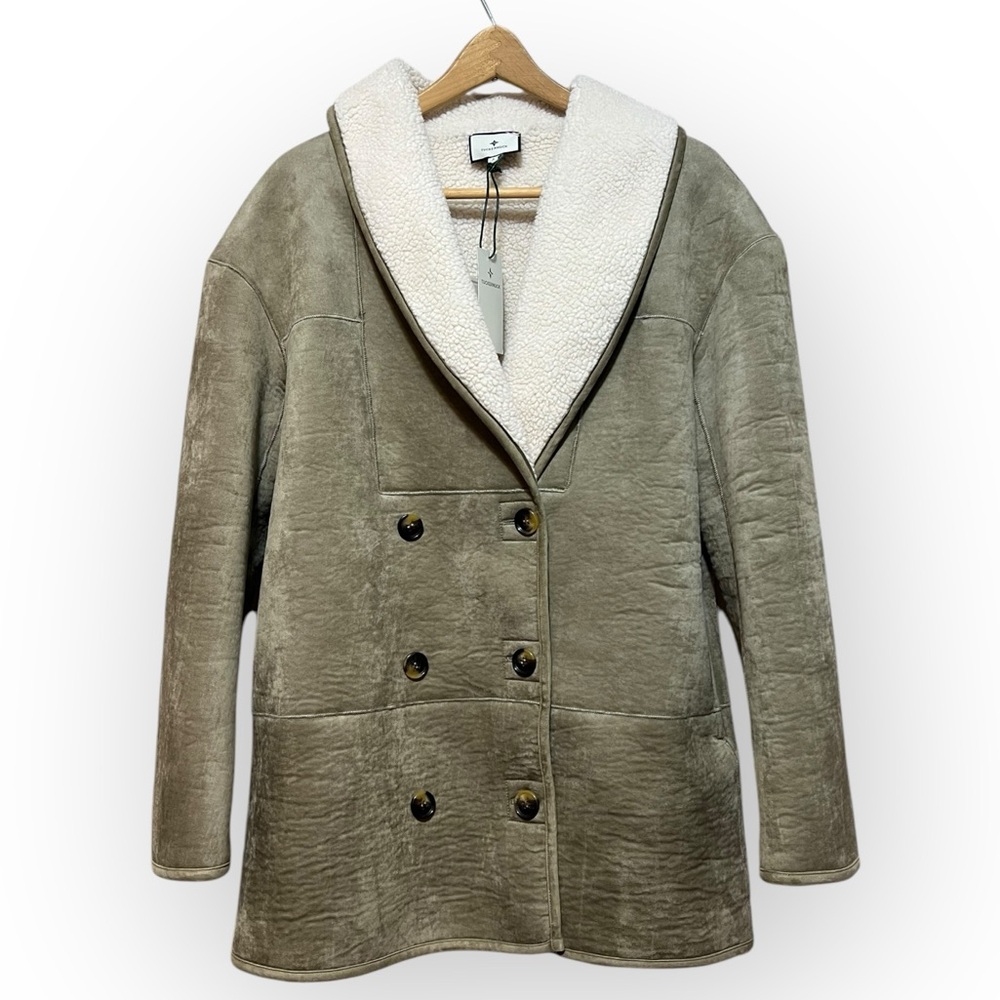 NWT Tuckernuck French Grey Suede Thayer Coat - Picture 5 of 15